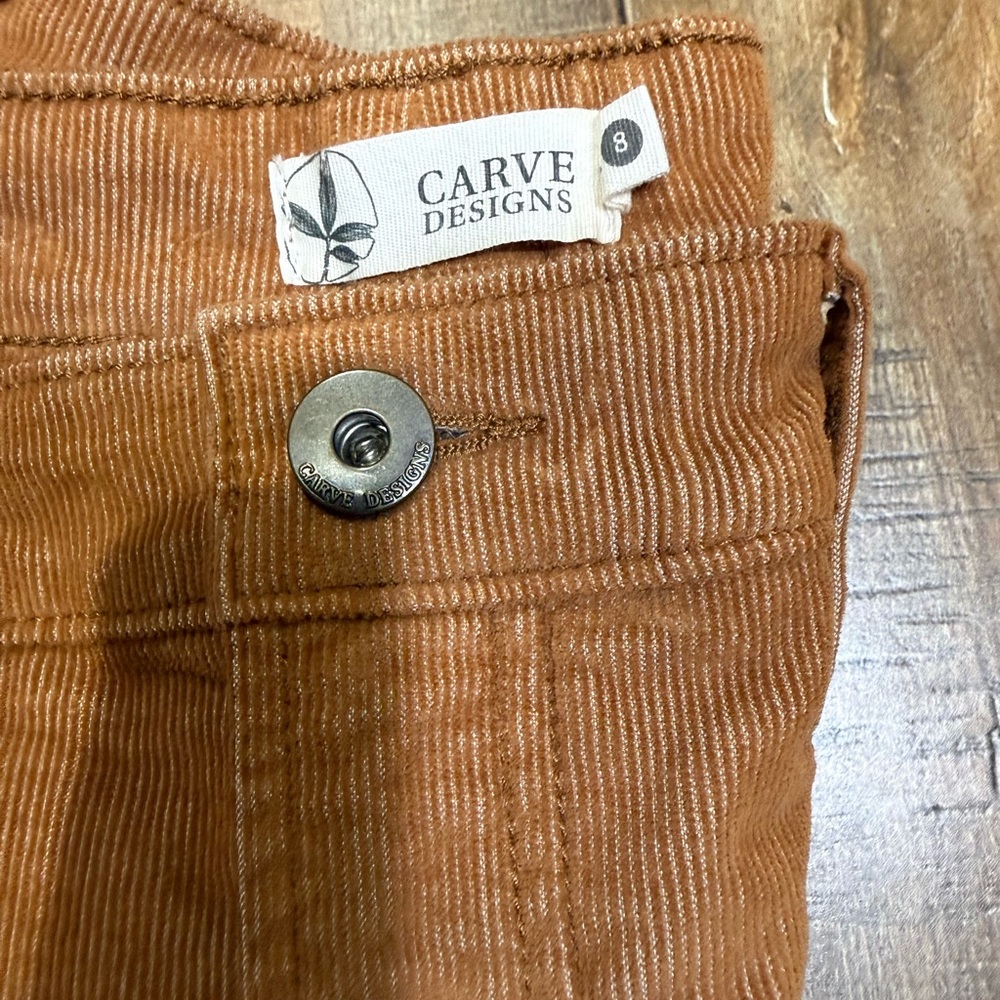Carve Designs Copper Brown Corduroy Pants - Picture 4 of 4